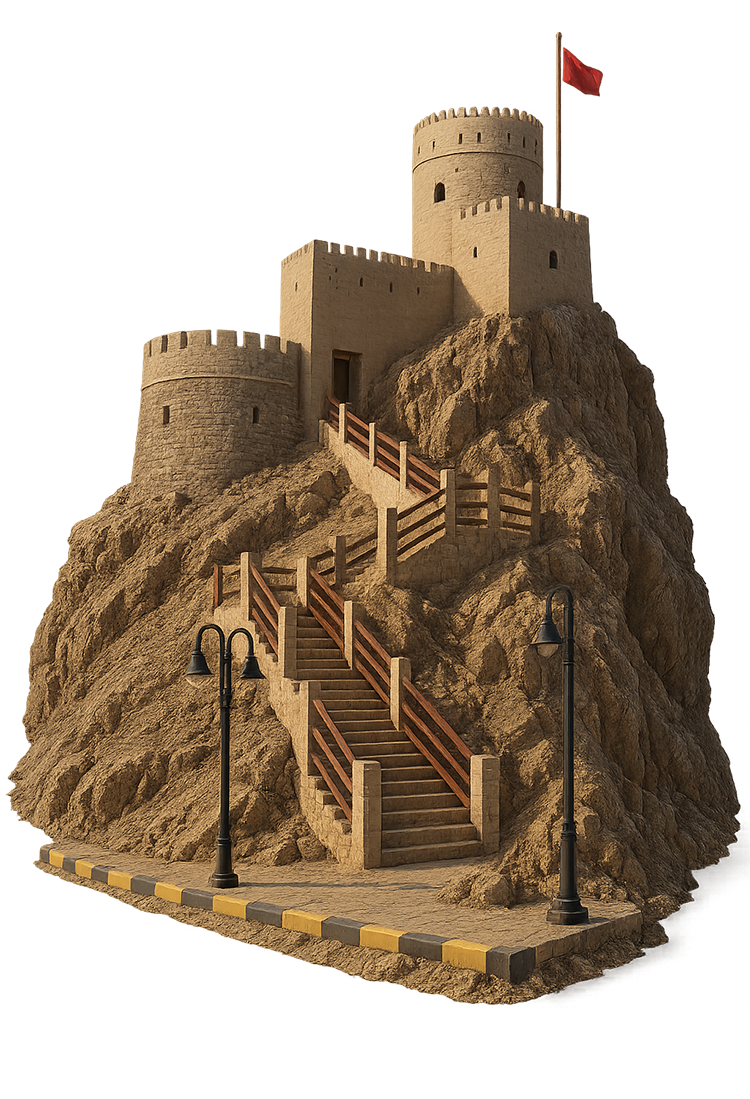 Fort exterior view